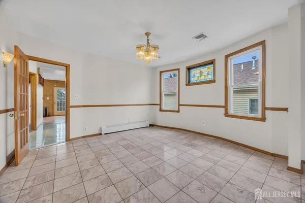 a view of an empty room with window