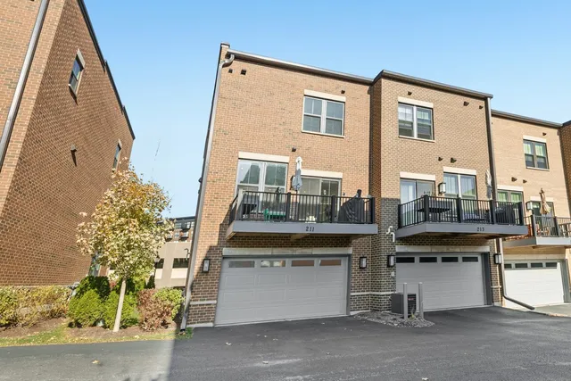 a view of a house with a outdoor space