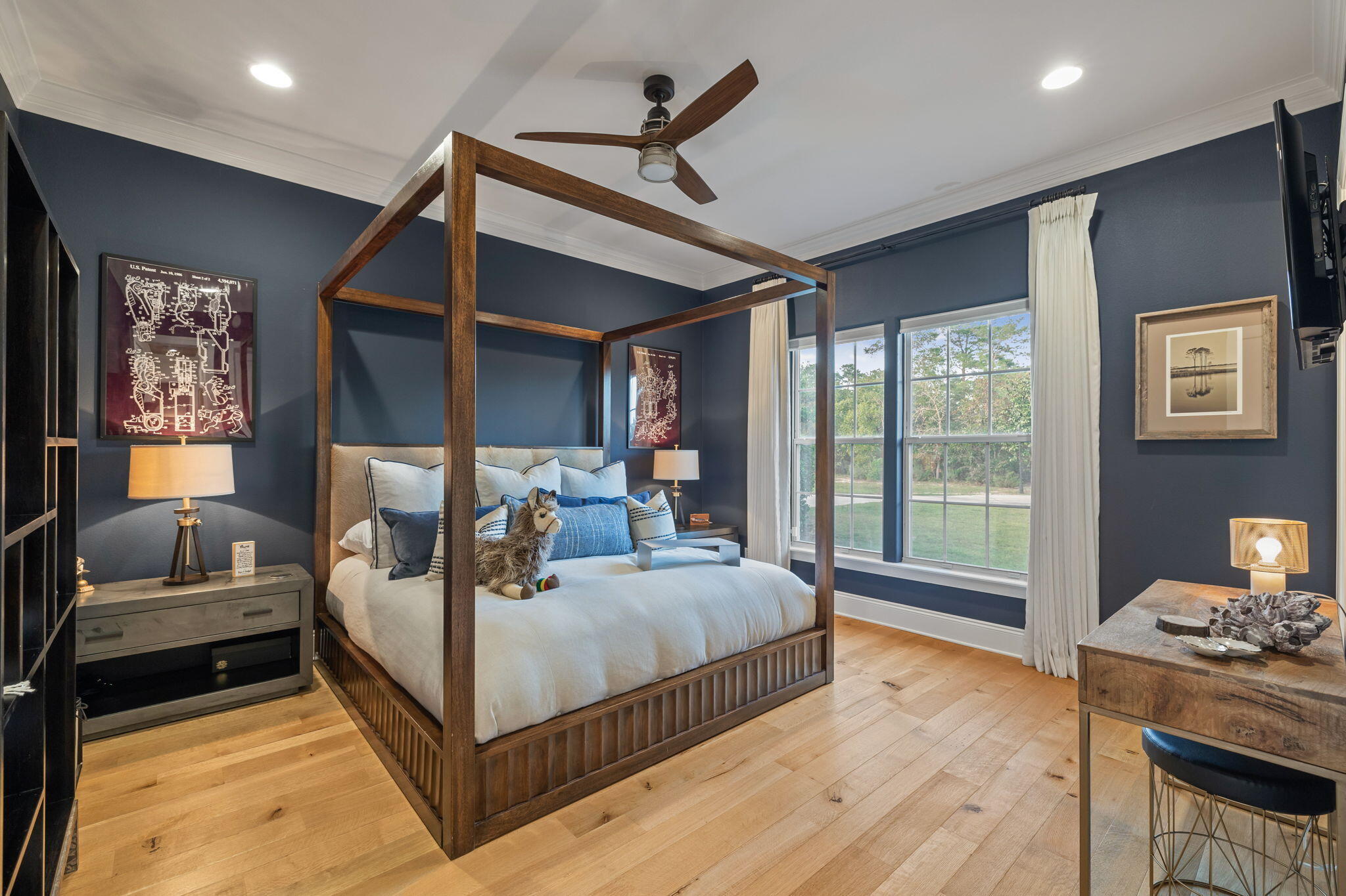 486 Coastal Breeze Drive Freeport, FL 32439 - Photo 27 of 70 a bed room with a bed and a couch