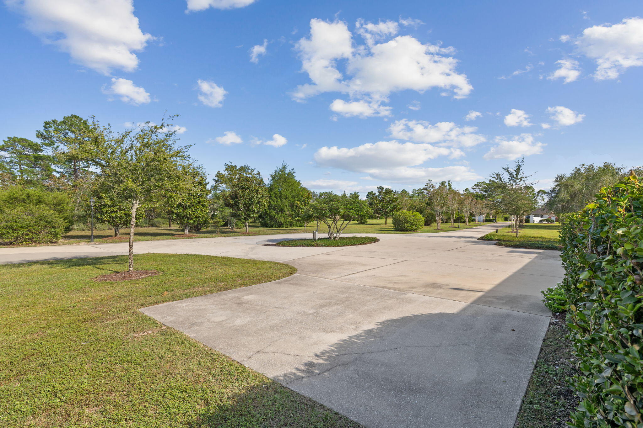 486 Coastal Breeze Drive Freeport, FL 32439 - Photo 50 of 70 a view of yard with swimming pool and trees in the background
