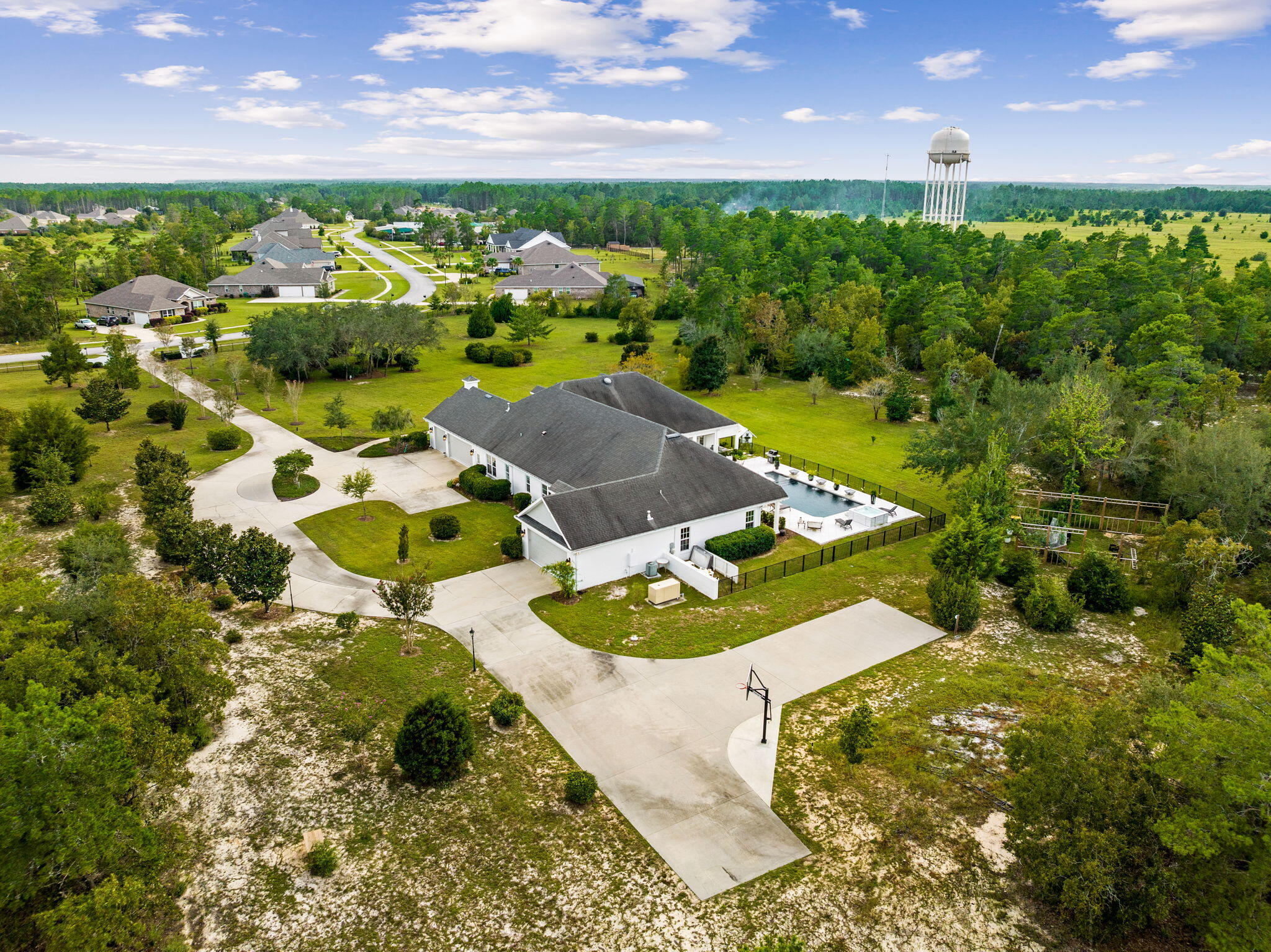 486 Coastal Breeze Drive Freeport, FL 32439 - Photo 64 of 70 a view of a garden with an ocean view