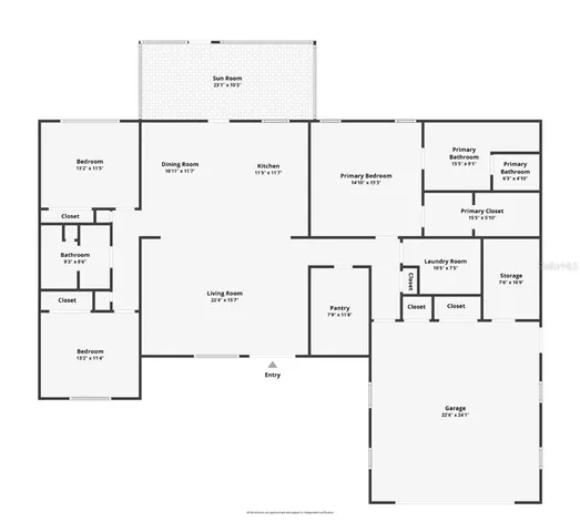 a kitchen with kitchen island a sink stainless steel appliances and cabinets
