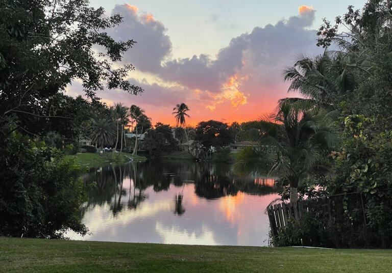 299 Northwest 10th Court Boca Raton, FL 33486 - Photo 40 of 43 Lake_DUSK (2) fix 1111