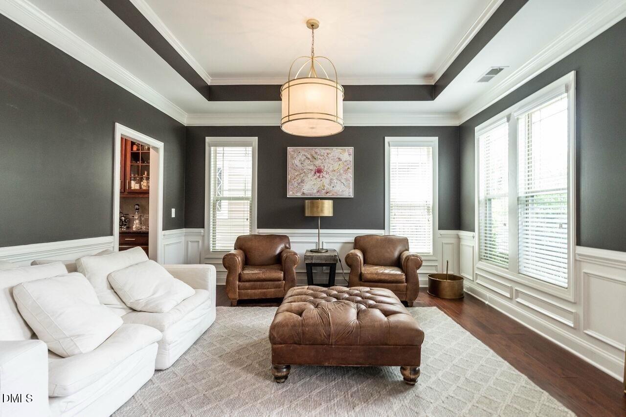 1572 Rodessa Run Raleigh, NC 27607 - Photo 5 of 39 a living room with furniture and a large window