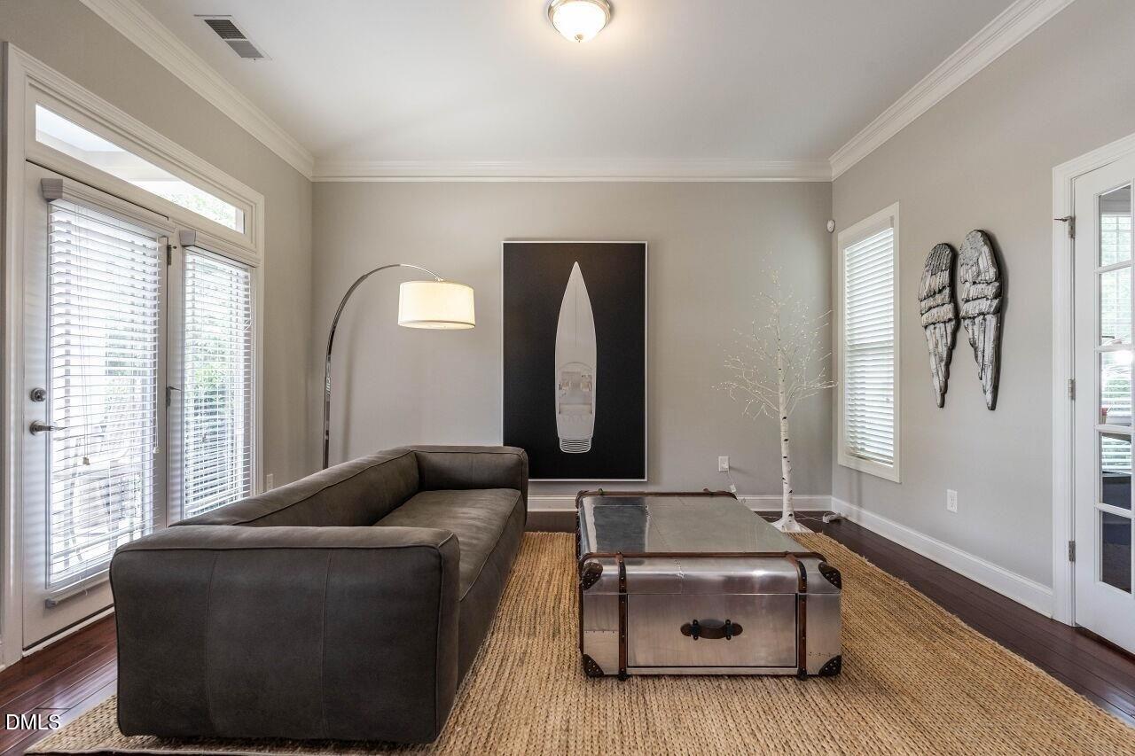 1572 Rodessa Run Raleigh, NC 27607 - Photo 7 of 39 a living room with furniture and a large window