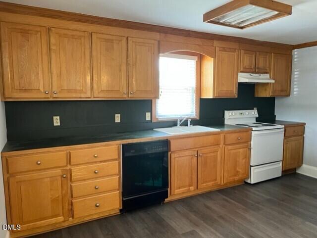 3831 Bizzell Grove Church Road Princeton, NC 27569 - Photo 10 of 17 a kitchen with granite countertop white cabinets and white appliances