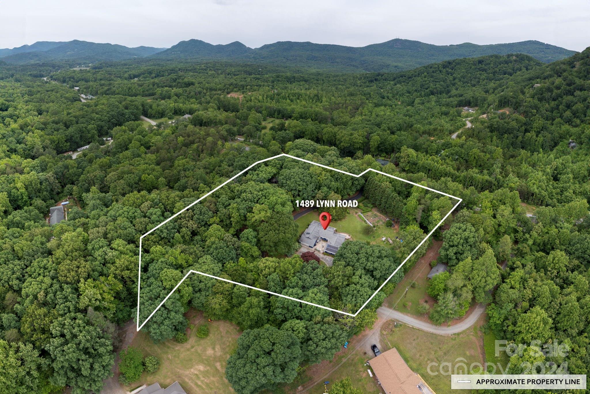 1489 Lynn Road Tryon, NC 28782 - Photo 42 of 46 a view of a mountain from a balcony