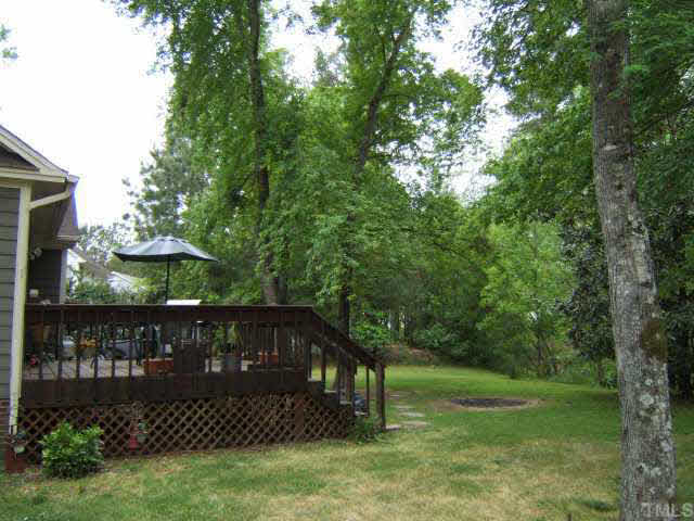 1712 Maybrook Drive Raleigh, NC 27610 - Photo 10 of 10 Backyard and deck