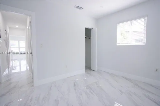 a view of empty room