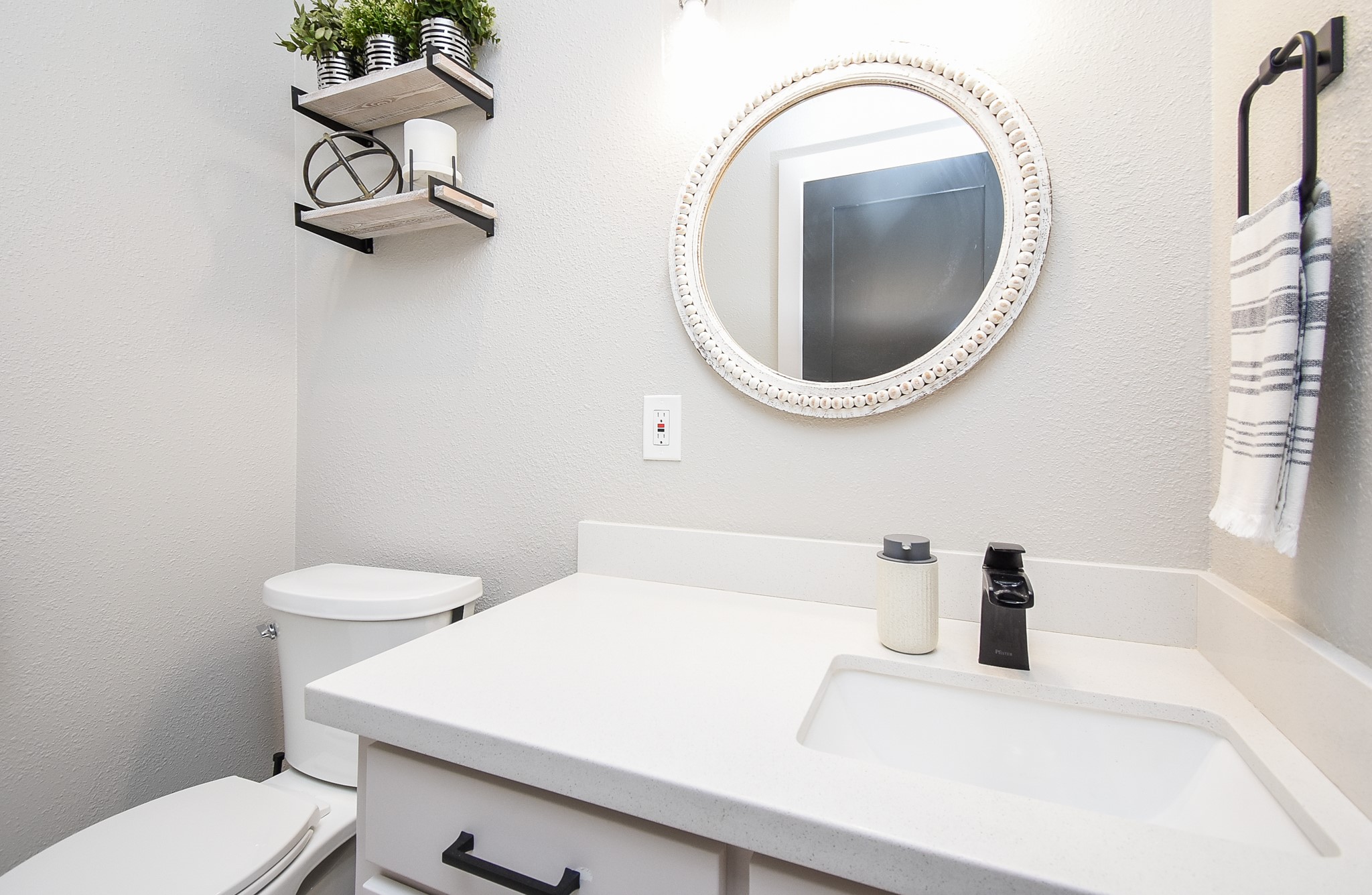 15007 Barak Road Guy, TX 77444 - Photo 29 of 34 a bathroom with a toilet and a sink