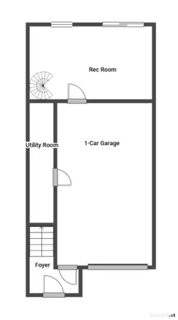 a view of a livingroom with a furniture