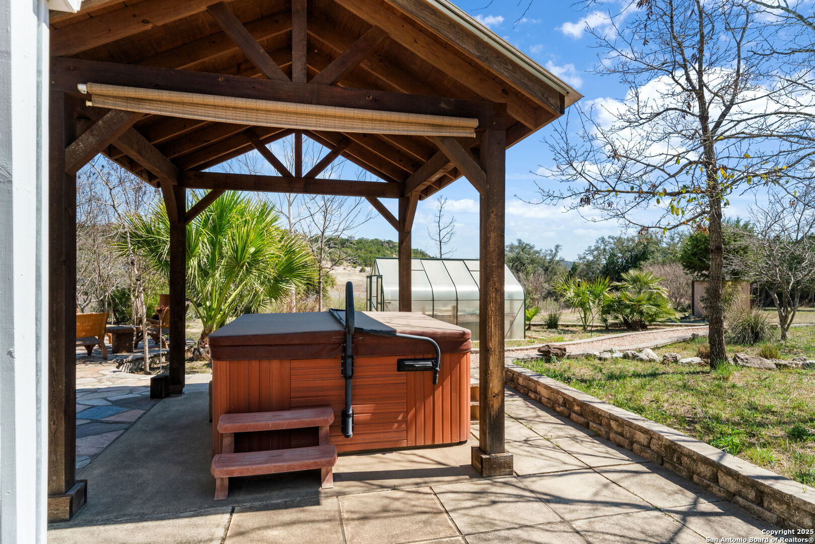 175 Forest Oaks Lane Lakehills, TX 78063 - Photo 27 of 36 a view of outdoor space yard and patio