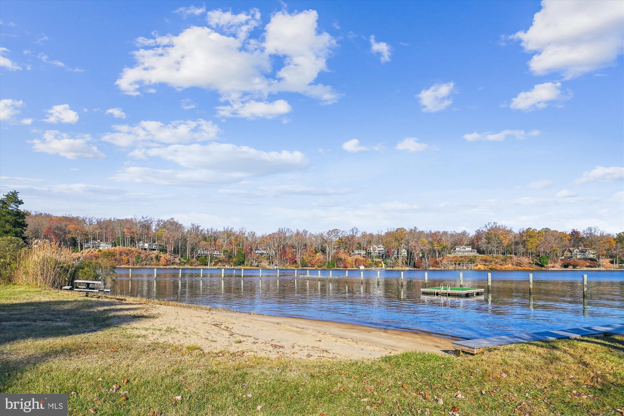 507 Walnut Drive Riva, MD 21140 - Photo 3 of 9 a view of a lake with houses in the back