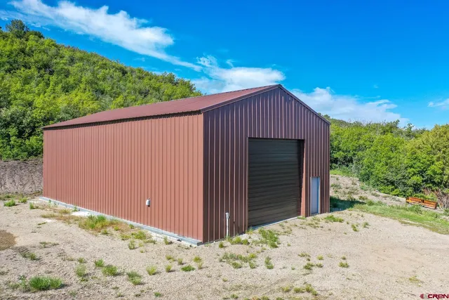 a backyard of a house