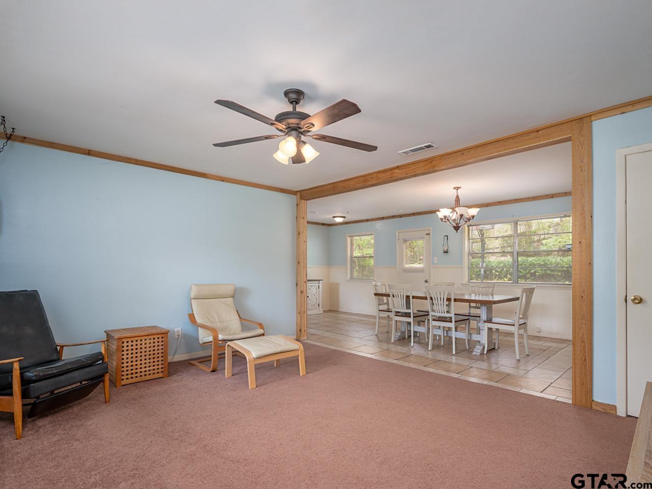 2722 McDonald Road Tyler, TX 75701 - Photo 7 of 28 a dining room with furniture and view of kitchen