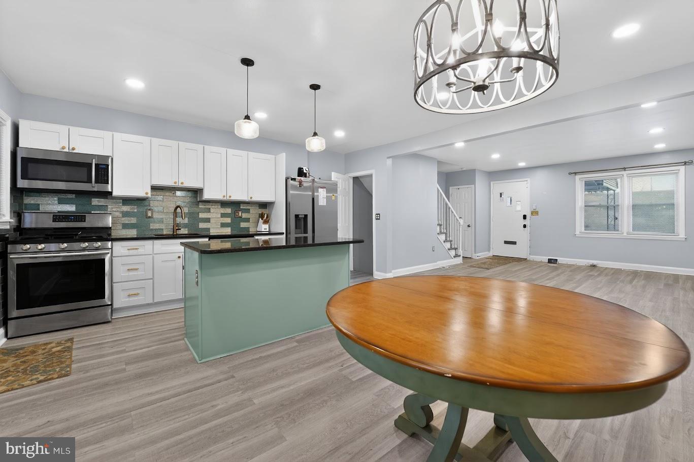 1371 East Northern Parkway Baltimore, MD 21239 - Photo 3 of 29 Modern kitchen with inviting open layout.