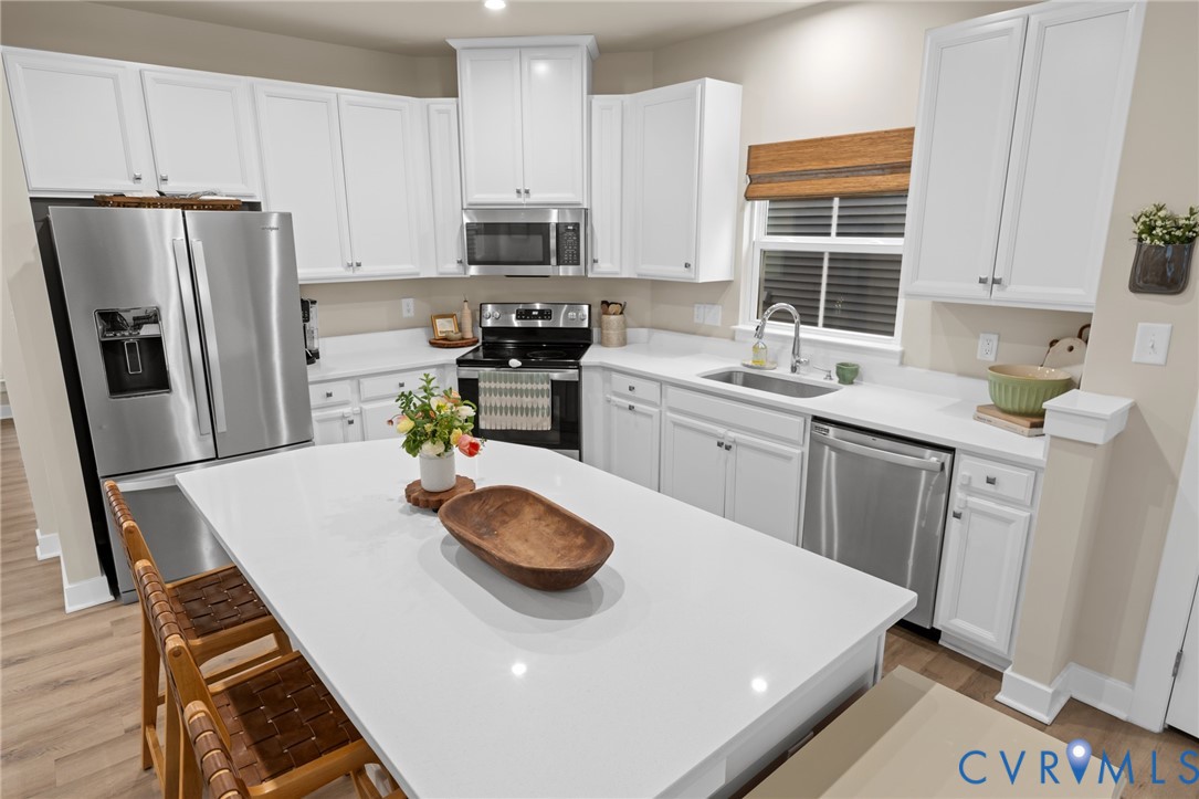 6504 Kinns Road Richmond, VA 23225 - Photo 14 of 34 Spacious kitchen featuring an expansive island, wh