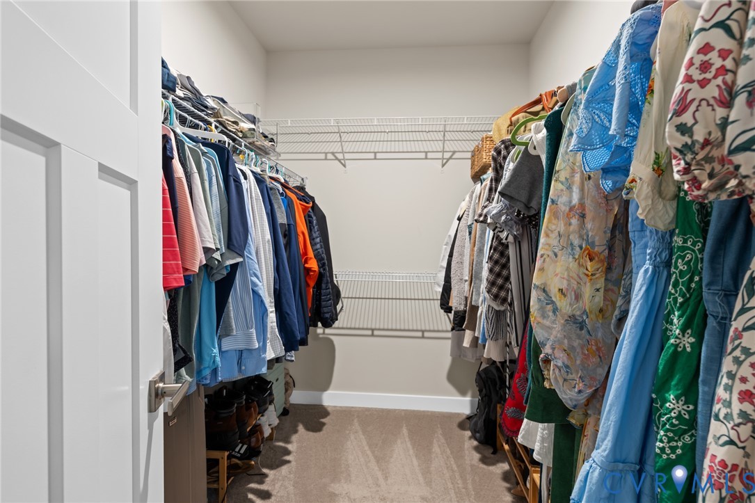 6504 Kinns Road Richmond, VA 23225 - Photo 18 of 34 Walk-in closet featuring carpet flooring, white wi