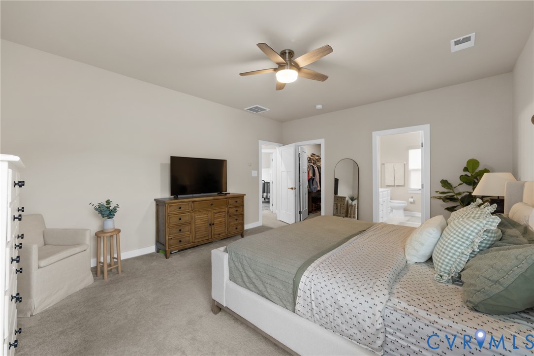 6504 Kinns Road Richmond, VA 23225 - Photo 24 of 34 Carpeted bedroom with neutral wall tones and a cei