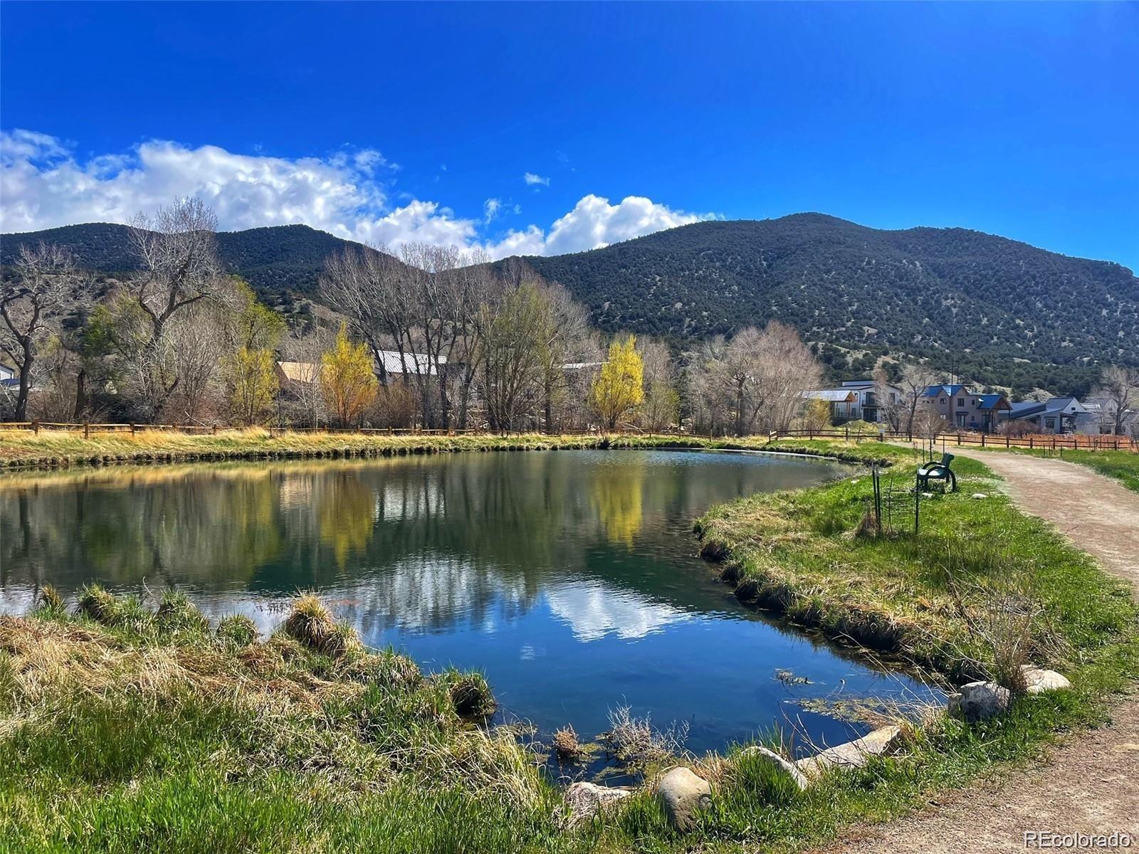 111 Southside Loop Salida, CO 81201 - Photo 4 of 15 a view of a lake with a mountain