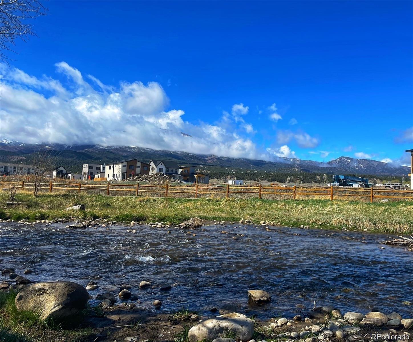 111 Southside Loop Salida, CO 81201 - Photo 7 of 15 a view of a lake with a building