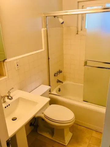 a bathroom with a sink and a toilet