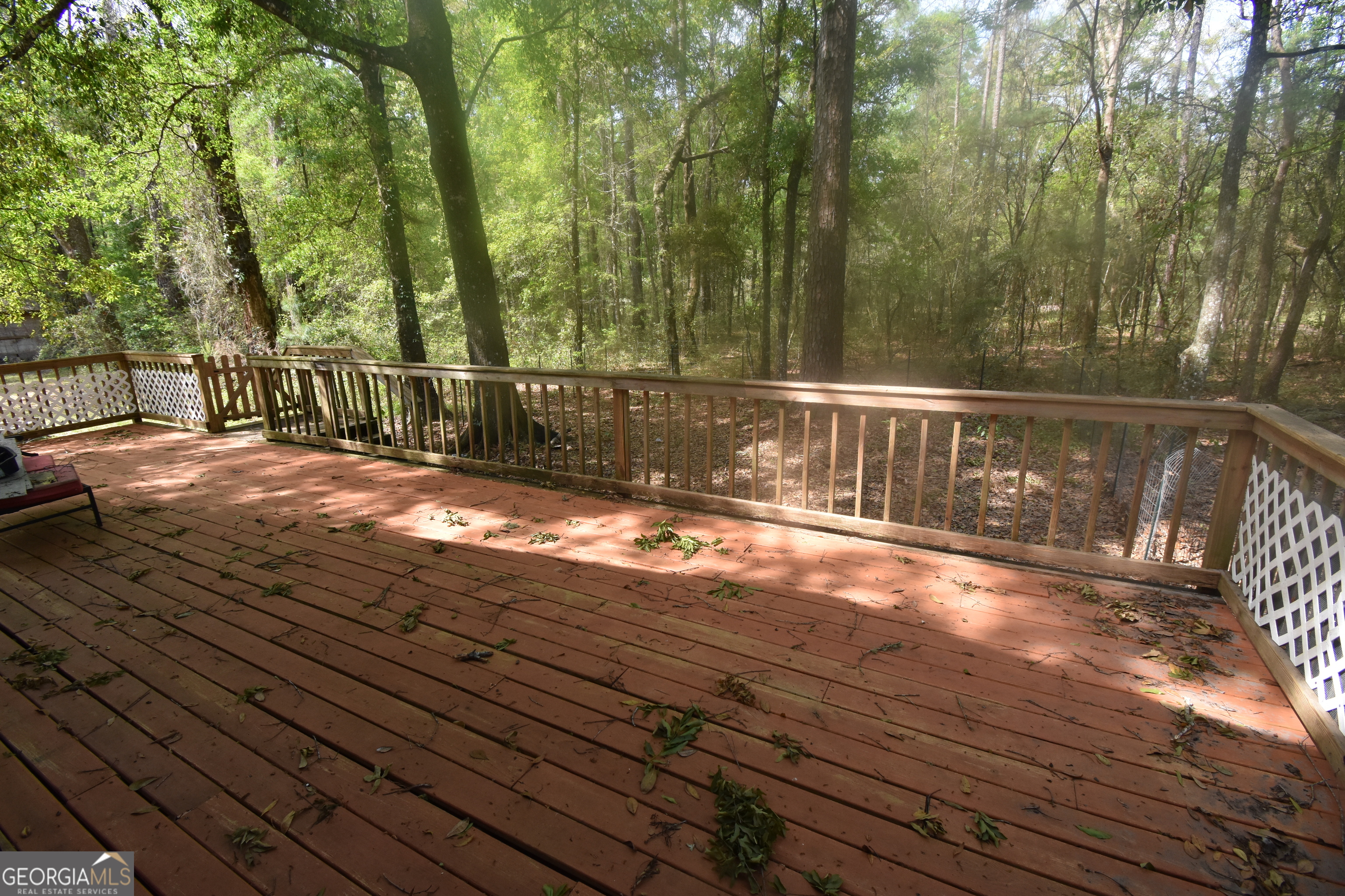2353 Greenville Road Kingsland, GA 31548 - Photo 17 of 21 a view of balcony with wooden floor