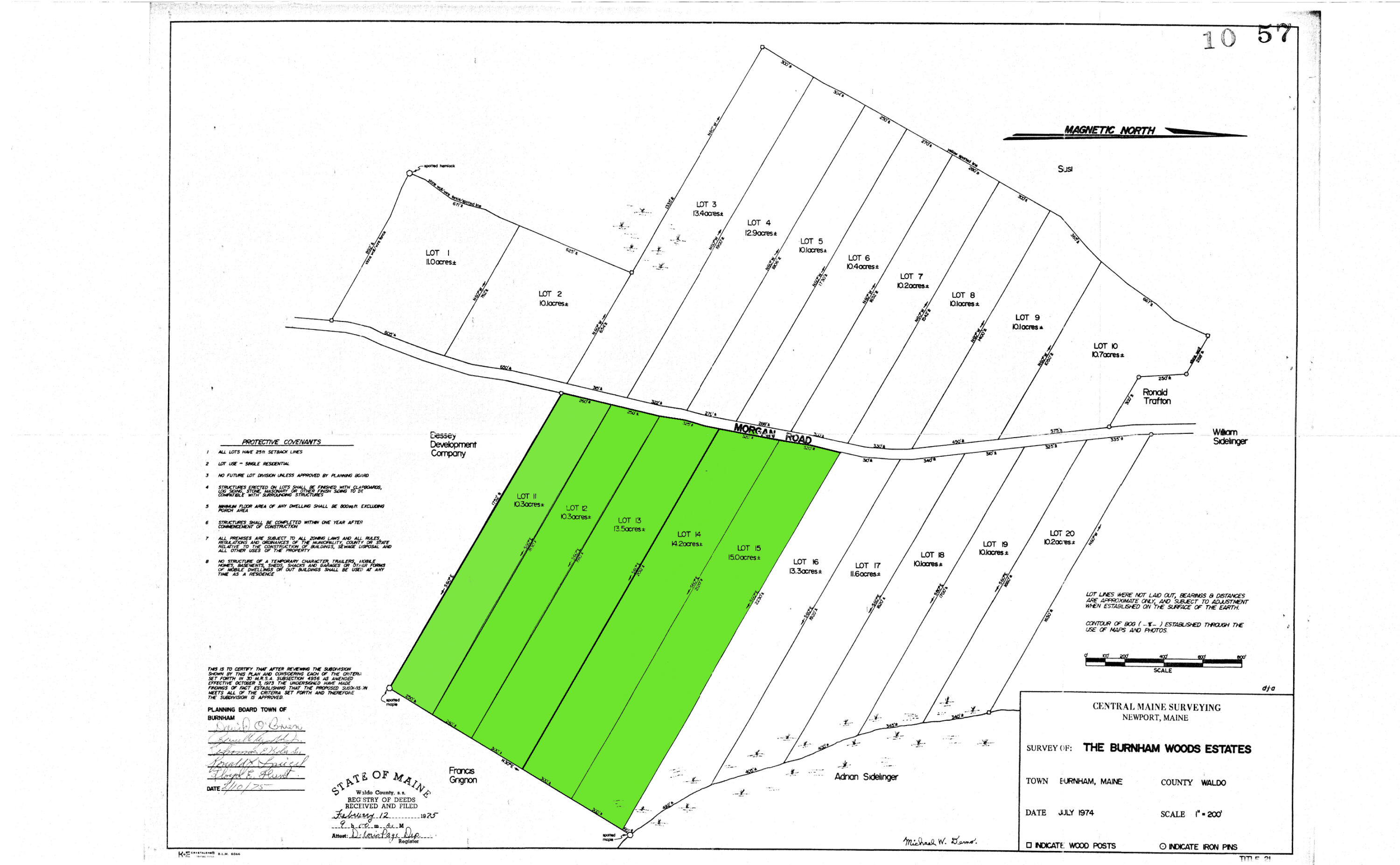 11-15 Morgan Road Burnham, ME 04922 - Photo 6 of 12 Survey col
