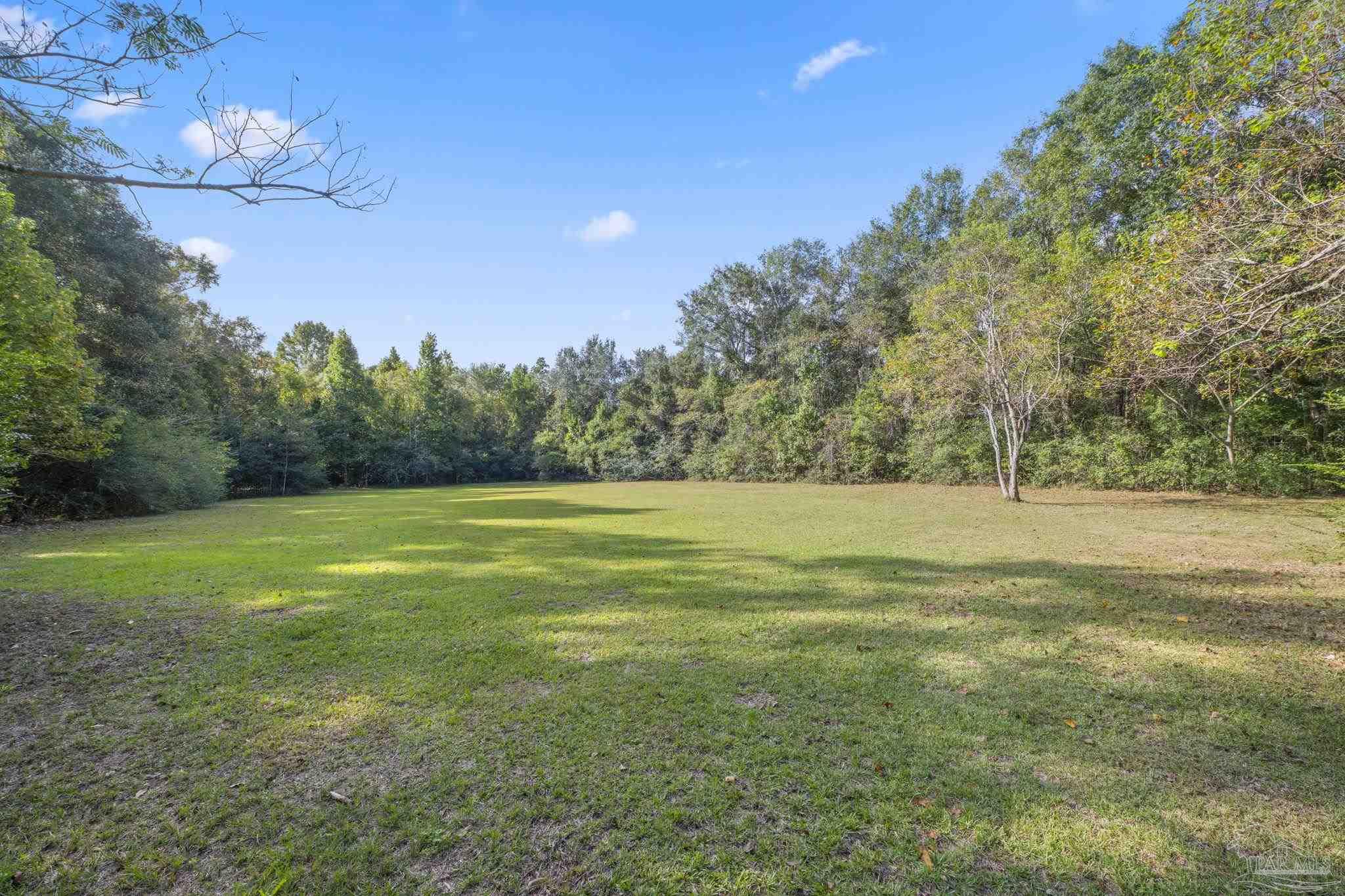 1039 Isabella Road Cantonment, FL 32533 - Photo 35 of 37 a view of a field with trees in the background