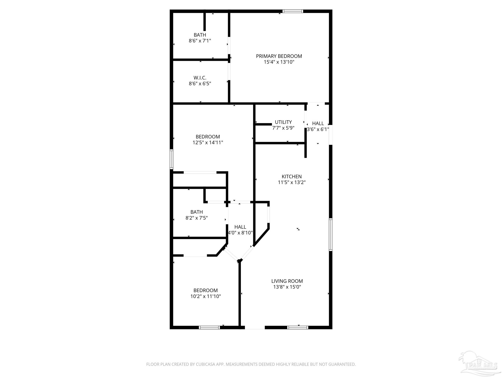 1039 Isabella Road Cantonment, FL 32533 - Photo 37 of 37 a picture of a bench in front of a wall
