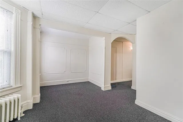 a view of empty room