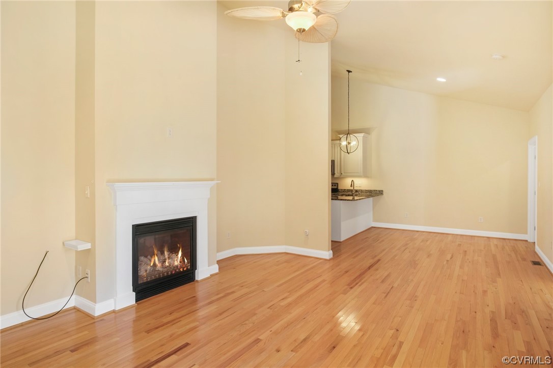 740 Marsh Pungo Road, Unit 8 Locust Hill, VA 23092 - Photo 15 of 50 a view of an empty room and wooden floor