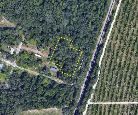 a bird view of a house