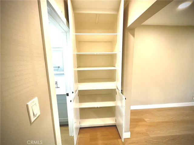 a view of front door