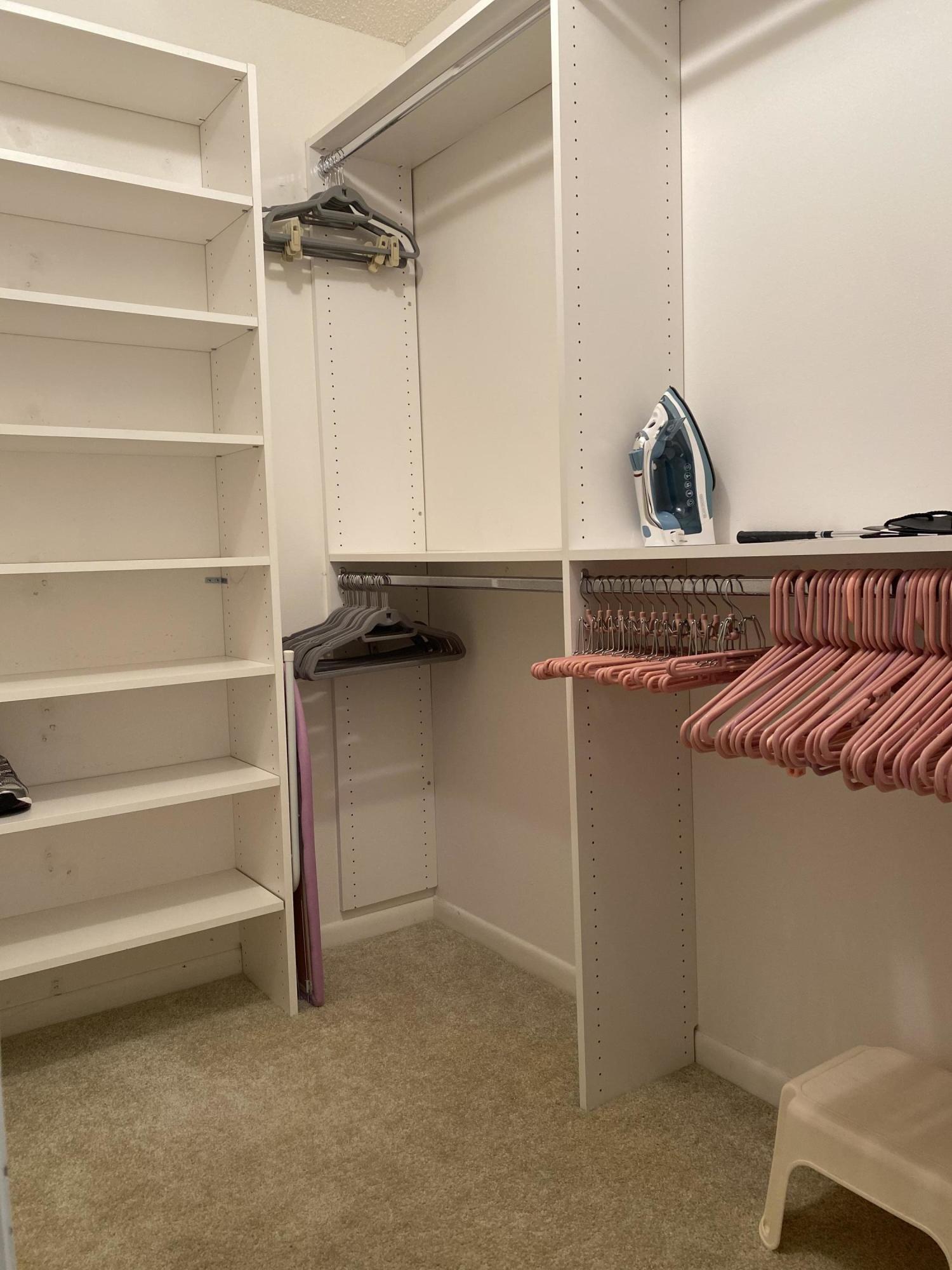 7472 La Paz Boulevard, Unit 308 Boca Raton, FL 33433 - Photo 9 of 22 Master Walk in Closet view 2
