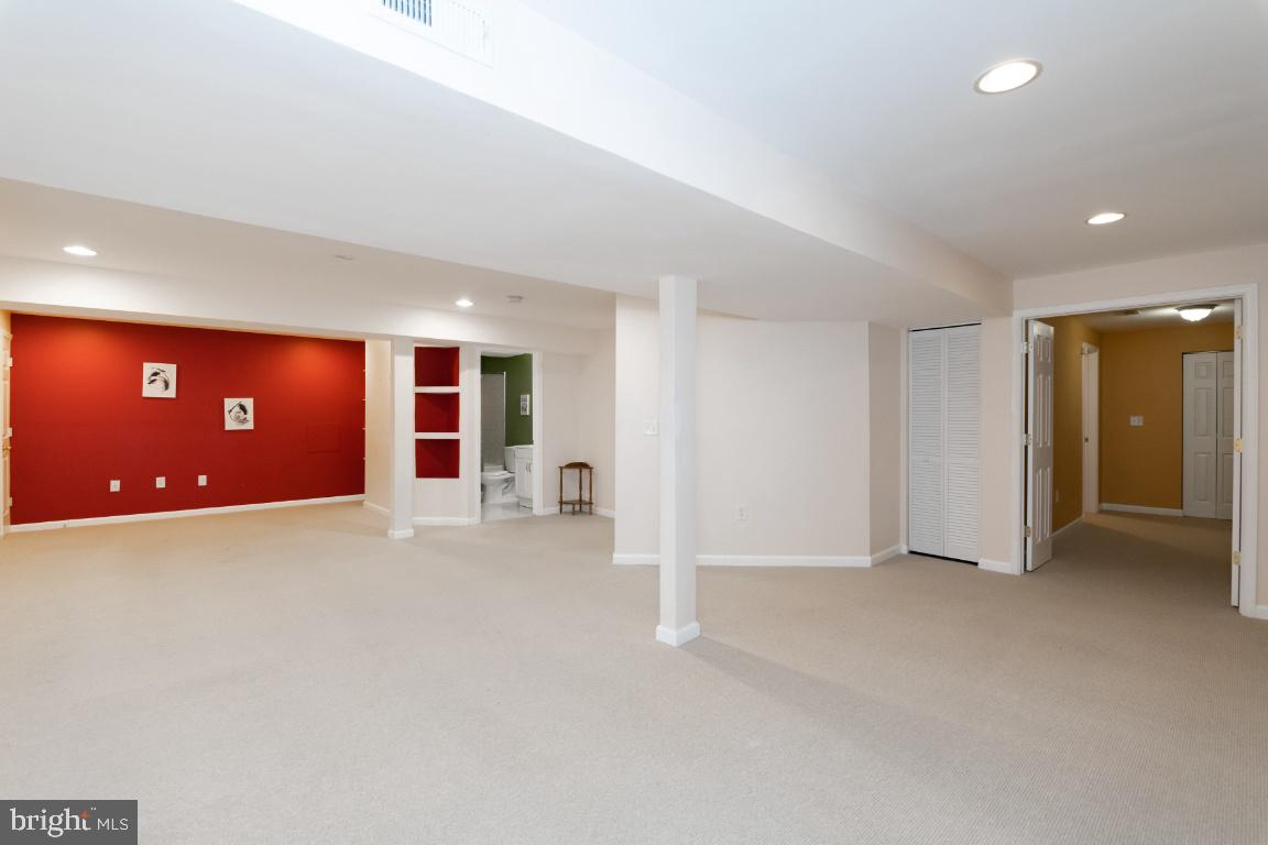 9702 Watts Road Owings Mills, MD 21117 - Photo 42 of 52 Spacious rec room/man cave