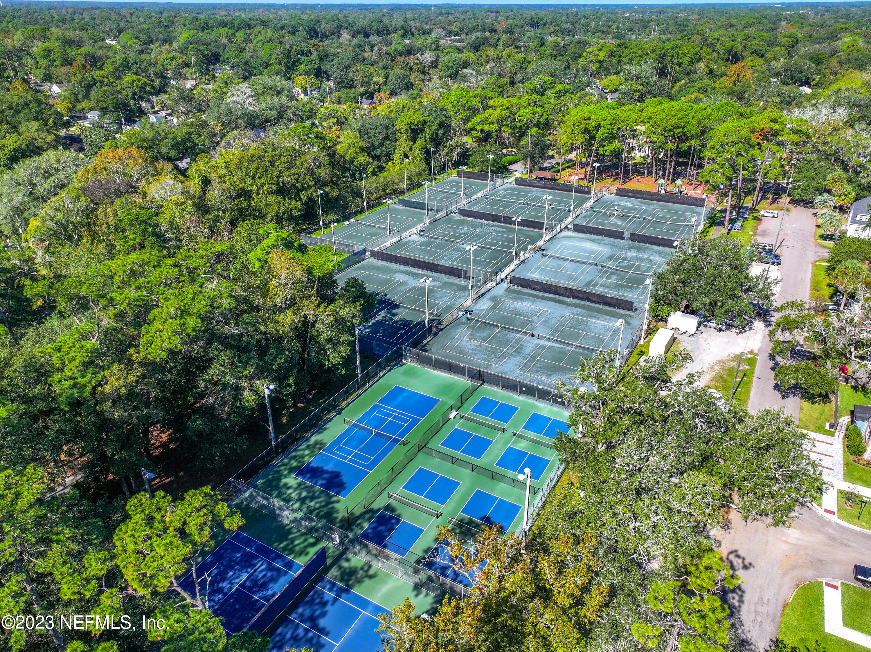 3803 Valencia Road Jacksonville, FL 32205 - Photo 54 of 58 an aerial view of a residential houses with outdoor space