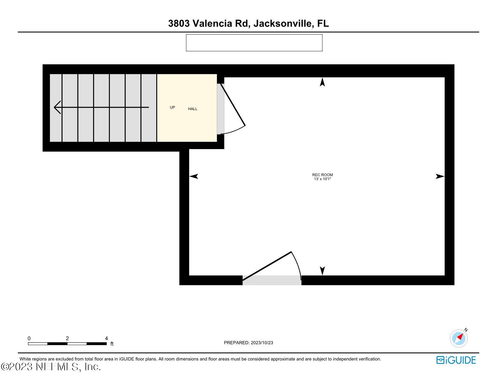 3803 Valencia Road Jacksonville, FL 32205 - Photo 58 of 58 Basement Floor Plan