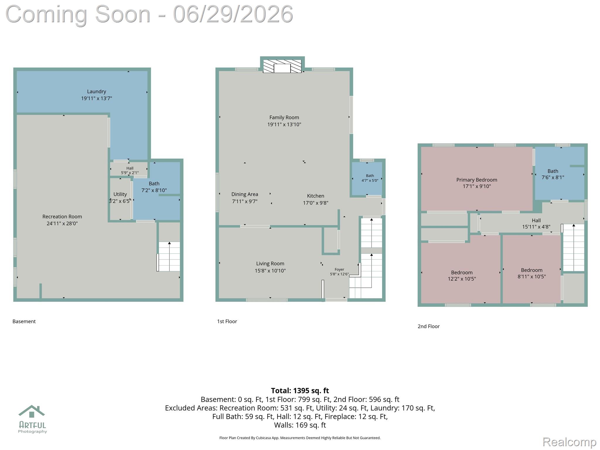 45179 Rudgate Road Canton, MI 48188 - Photo 48 of 48 Floor plan