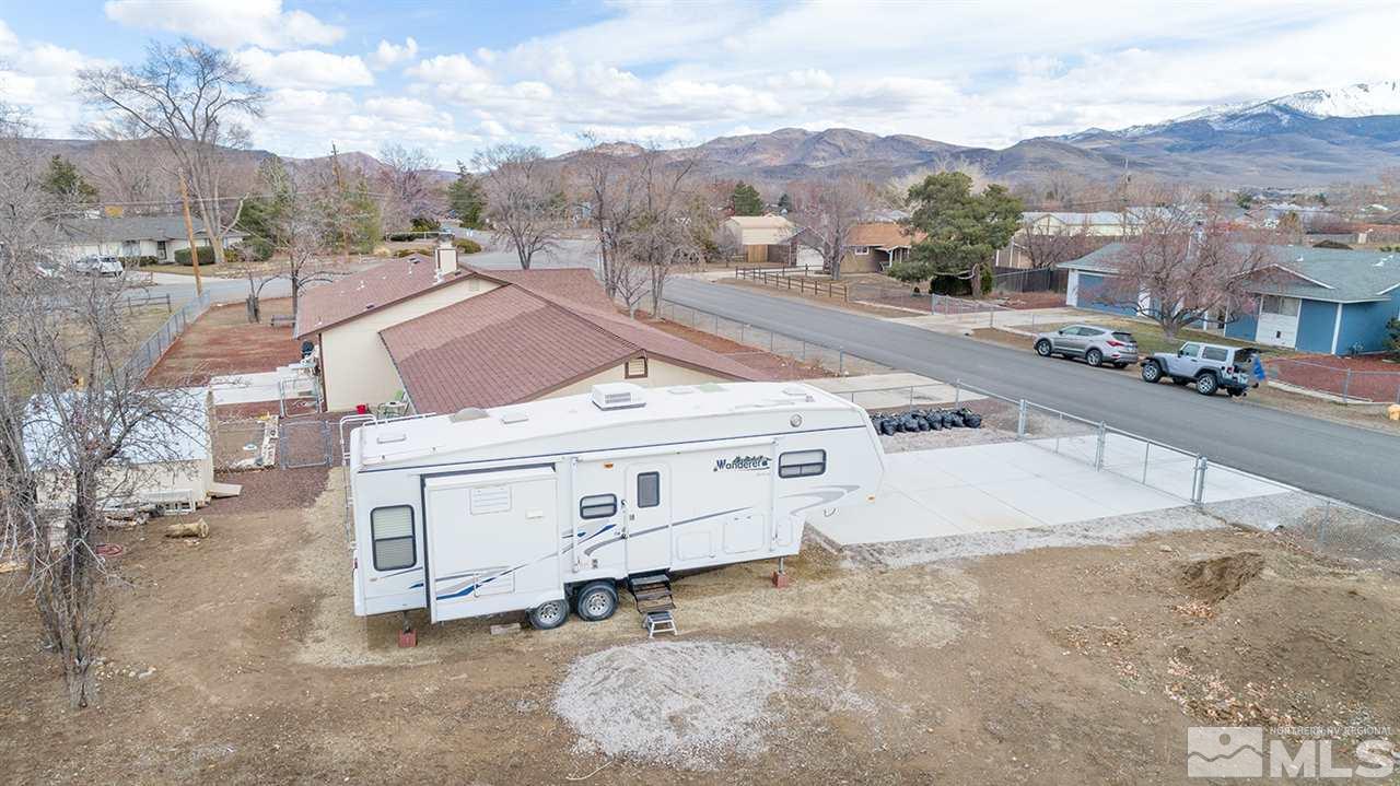 145 Ring Road Dayton, NV 89403 - Photo 17 of 17 a view of a house with a big yard