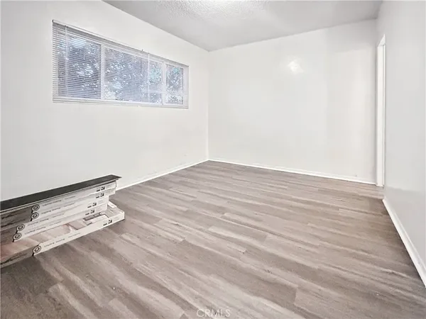 wooden floor in a room