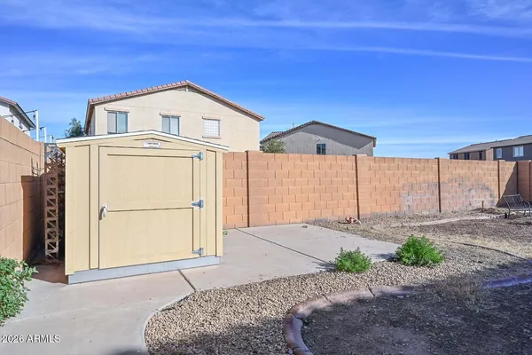 a view of a house with a outdoor space
