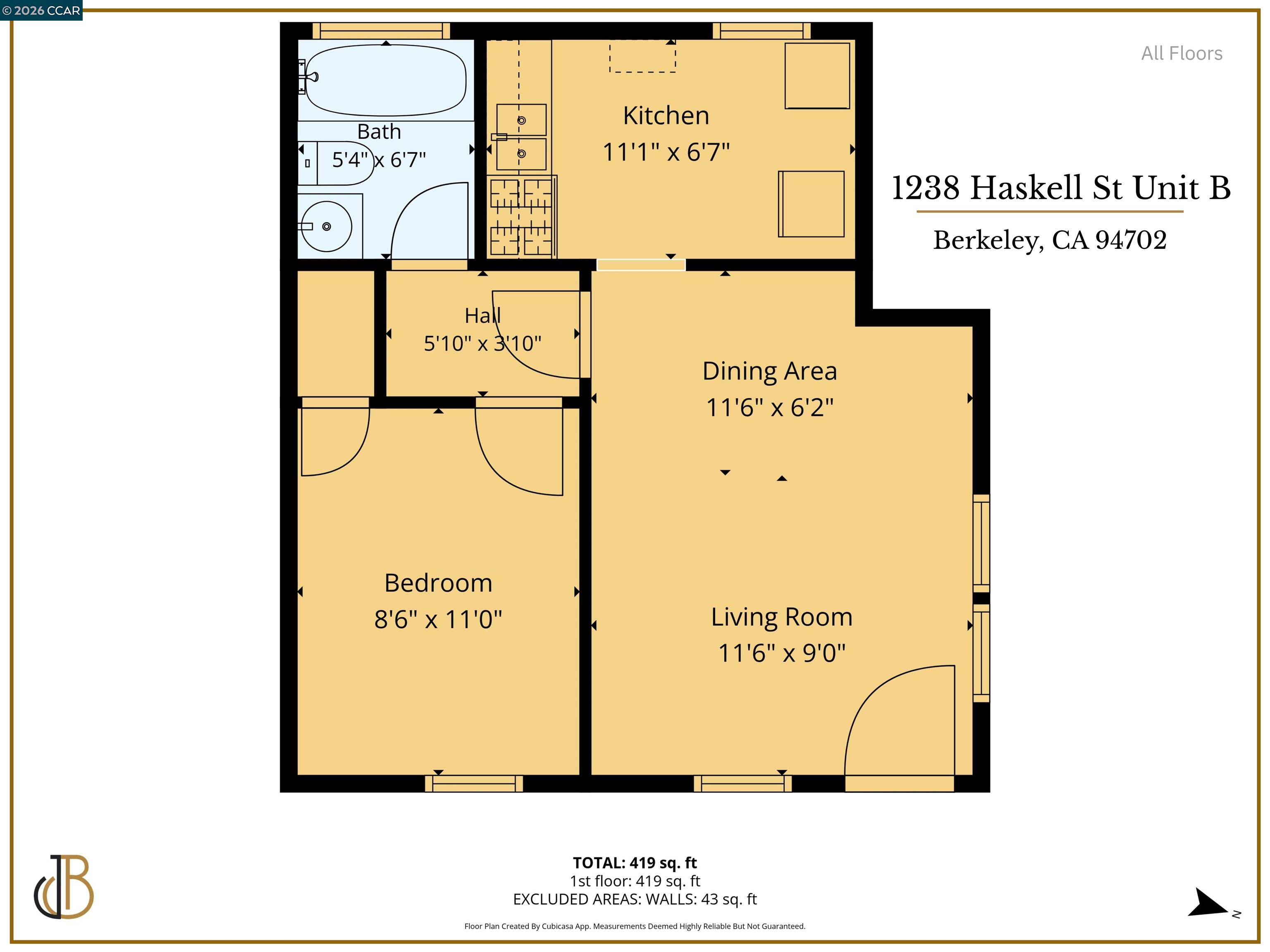 1238 Haskell Street Berkeley, CA 94702 - Photo 29 of 31