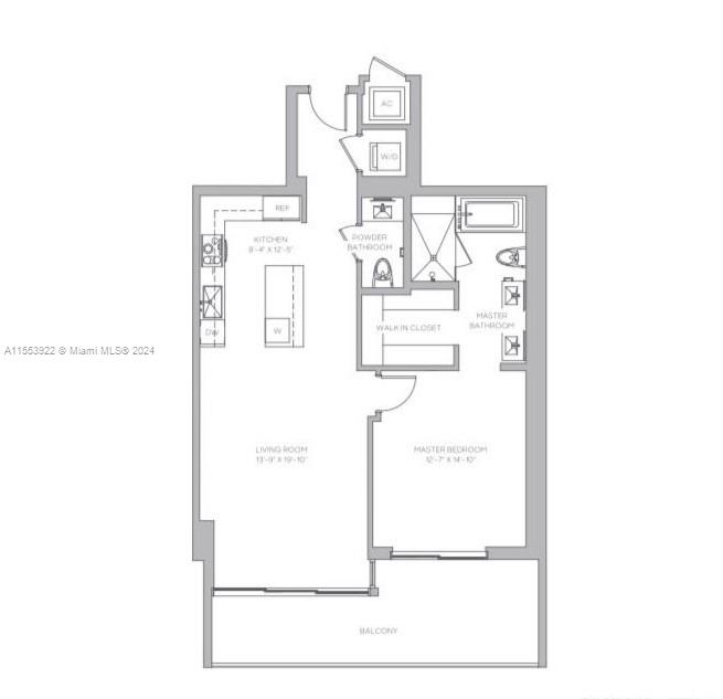 a picture of a floor plan