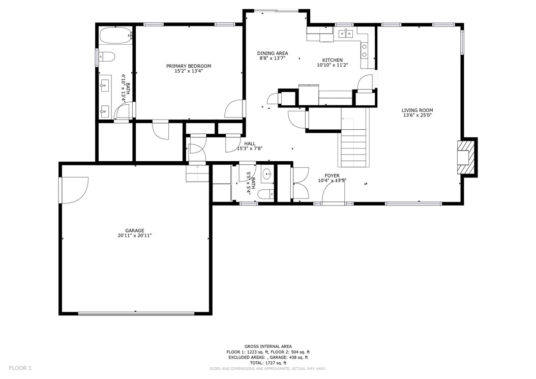 3 Bellmare Road Coventry, RI 02816 - Photo 25 of 26 Floor Plans 1st Floor