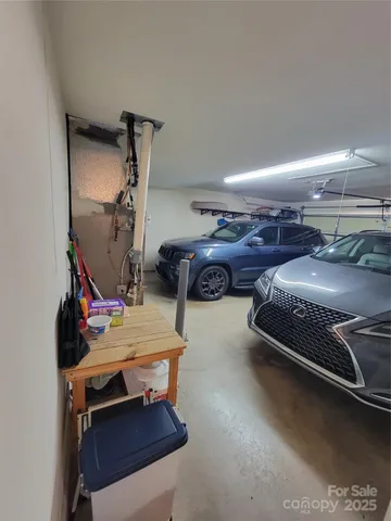 a view of water heater room