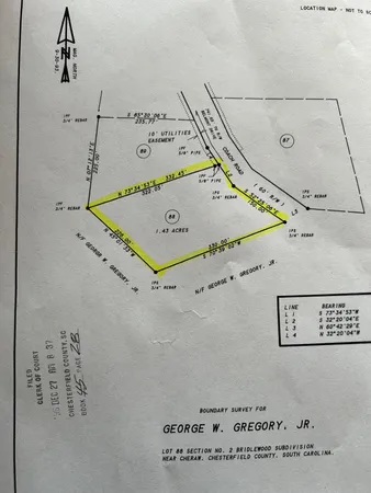 $11,000 | Lot 88 Coach Road, Cheraw, SC 29520