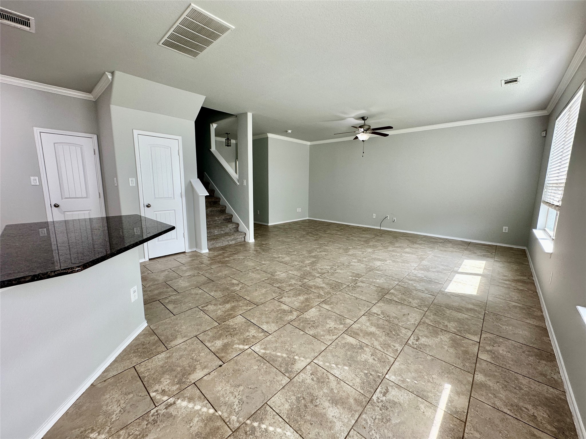 117 Chickadee Lane Leander, TX 78641 - Photo 7 of 24 a view of a livingroom with a staircase