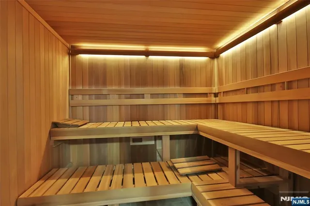 a view of a walk in closet