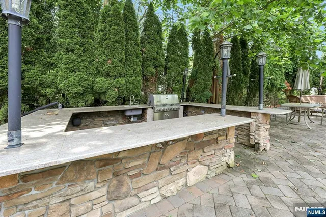 a view of outdoor space with swimming pool